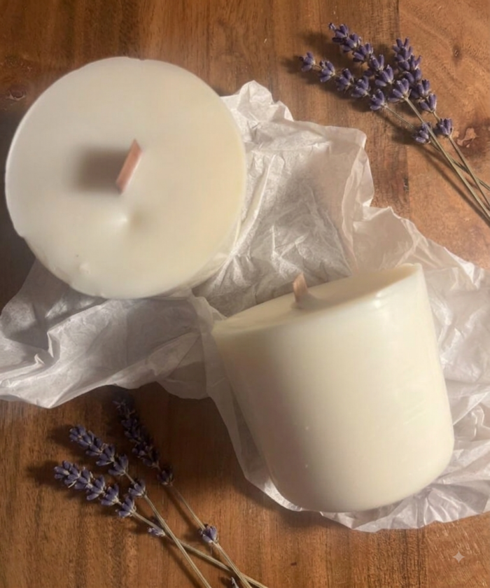 REFILL náplň sójová sviečka LEVANDUĽA  jemná kvetinová vôňa
